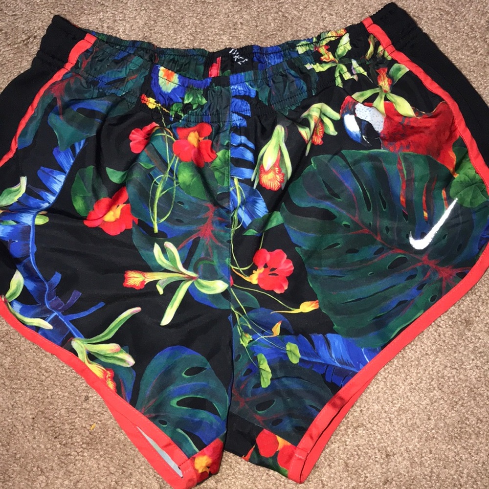 tropical nike shorts